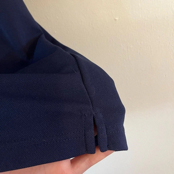 Georgia Tech Mens Navy Blue Polo Shirt Sz XL Embroidered Logo Short Sleeve *read - Picture 8 of 10